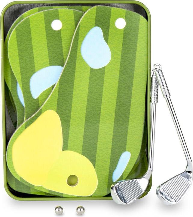 Immagine prodotto Kikkerland Il golf in scatola (Francese, Tedesco, Portoghese, Inglese, Spagnolo, Italiano, Islandese)