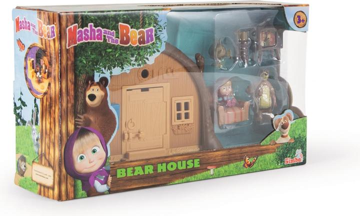 Produktbild Simba Masha Spielset "Bärenhaus"