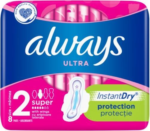 Always Ultra Super (8 x, Damenbinden)
