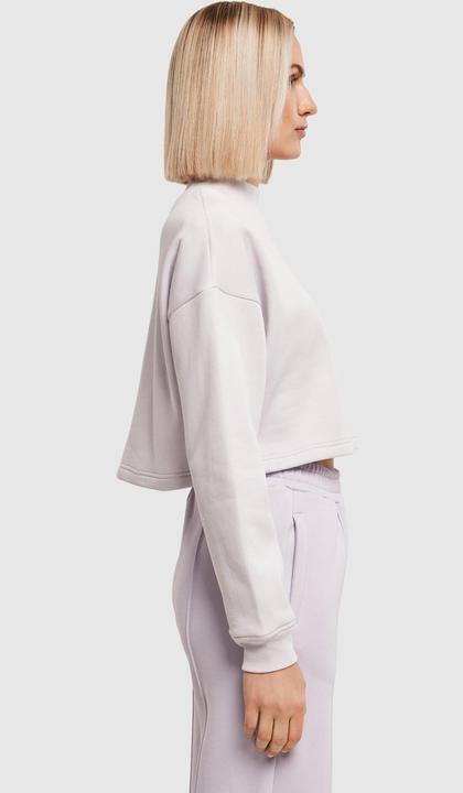 Actual product image Urban Classics Ladies Cropped Oversized Sweat High Neck Crew - 14225 (S)