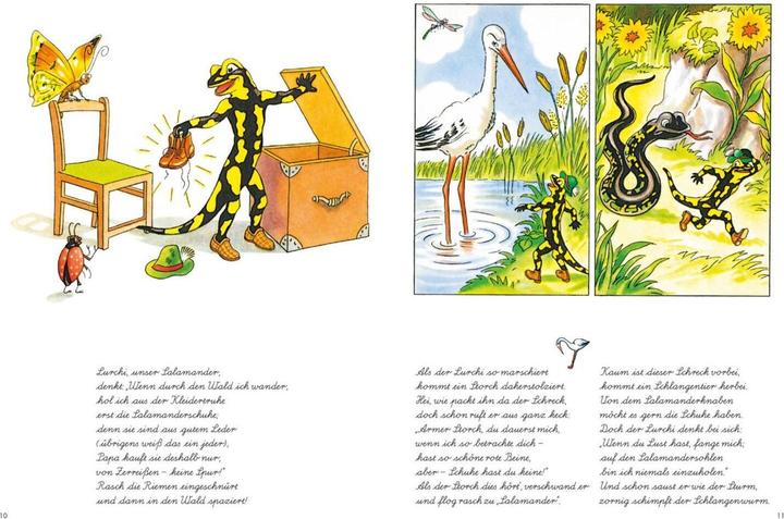 Immagine prodotto Lurchis Abenteuer 1: Das lustige Salamanderbuch (Tedesco, Erwin Kühlewein, 2019)