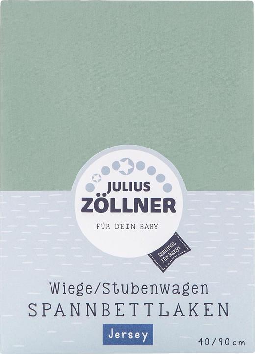 Image du produit Julius Zöllner Drap-housse Jersey Sauge 90 x 40 cm (90 x 40 cm)