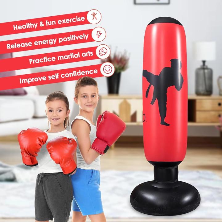 Actual product image Cbx Inflatable punching bag, standing punching bag, 160cm (55 cm)