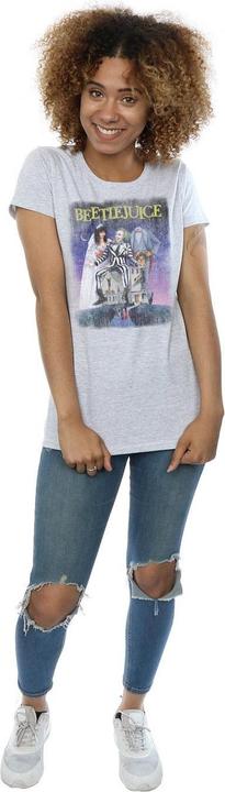 Produktbild Beetlejuice Distressed Poster TShirt aus Baumwolle (S)