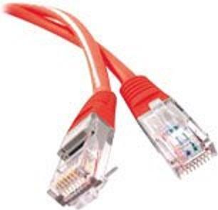 Produktbild Exertis Connect Dexlan Cat5E RJ45 FTP 10 m 9.99744m Cat5e F/UTP (FTP) Rot Netzwerkkabel (F/UTP, CAT5e, 10.00 m)