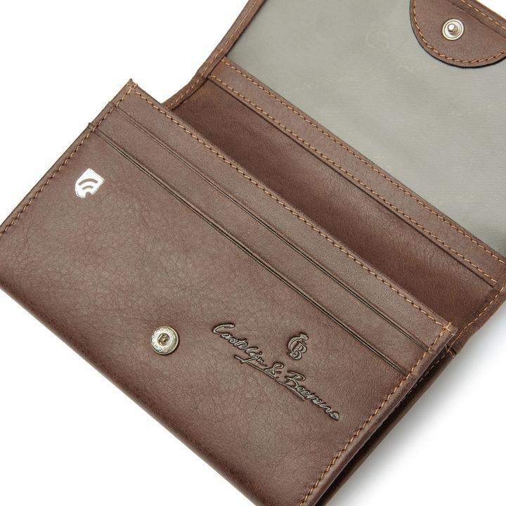Produktbild Castelijn & Beerens Canyon Geldbörse RFID Schutz Leder 14 cm