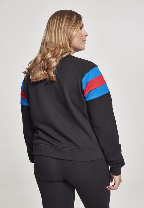 Immagine prodotto Urban Classics Girocollo con maniche a strisce da donna (5XL)