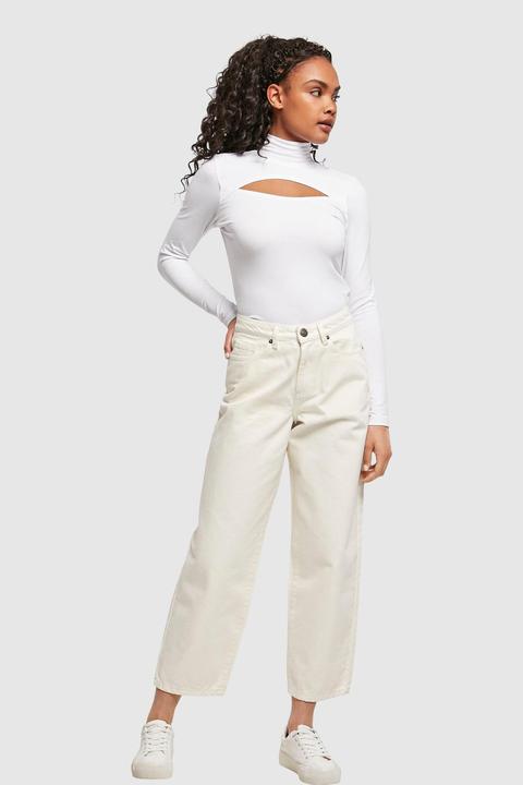 Actual product image Urban Classics Ladies Cut-Out Turtleneck Longsleeve (4XL)
