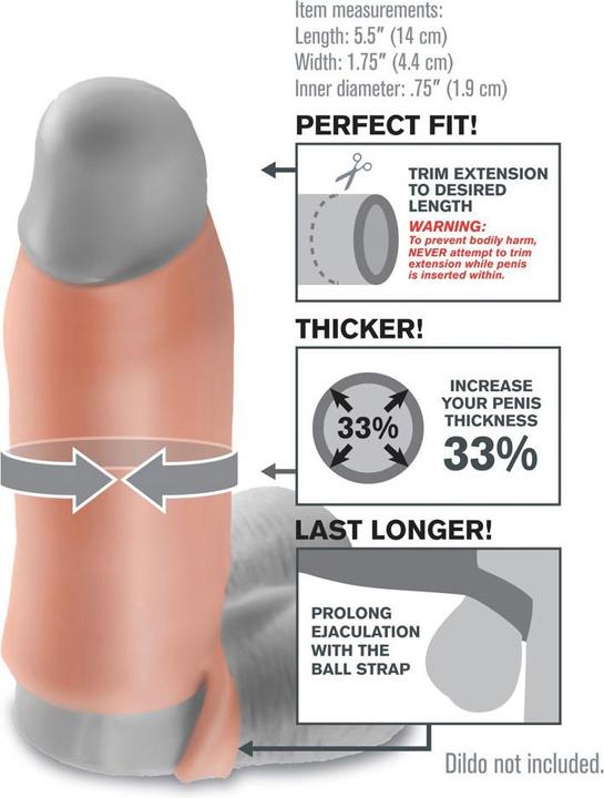 Actual product image Pipedream FX Real Feel Enhancer Light