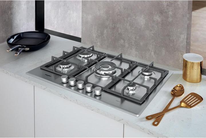 Immagine prodotto Whirlpool GMR 7522/IXL piano cottura Acciaio inossidabile Da incasso Gas 5 Fornello(i)