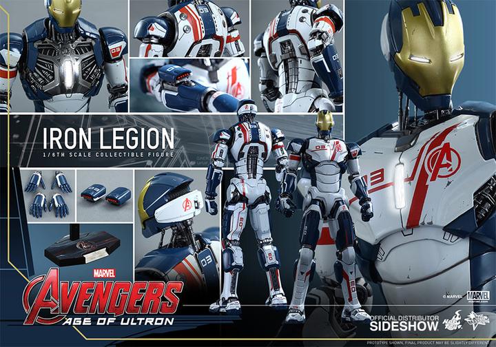 Produktbild Hot Toys Avengers – Age of Ultron “Iron Legion” 1/6 Scale Figur