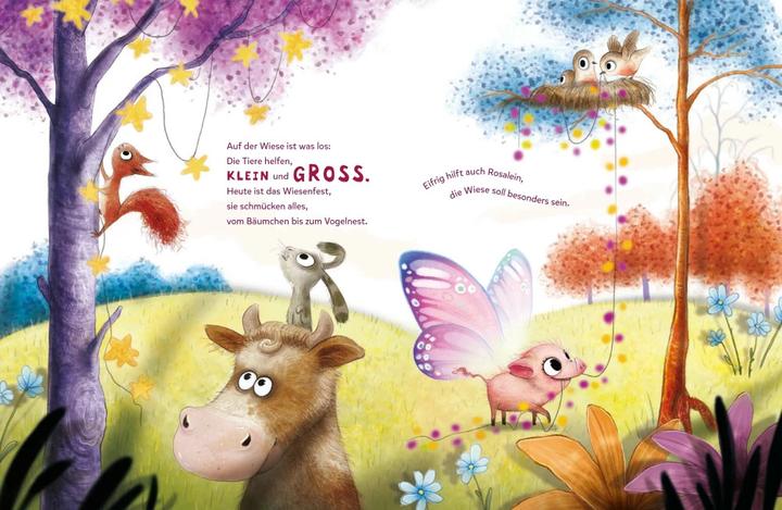 Image du produit Rosalein Schmetterschwein Zusammen sind wir kunterbunt (Allemand, Steffi Hahn, 2022)