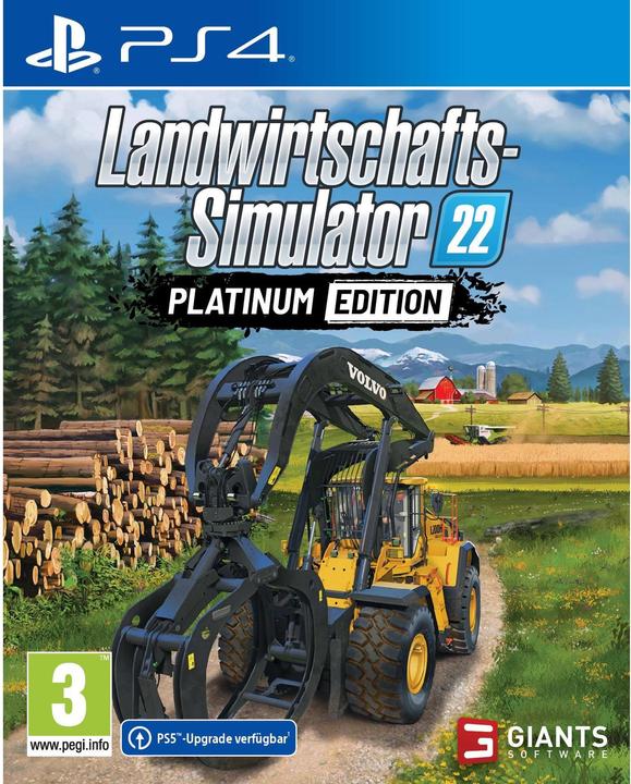 Immagine prodotto Giants Software Farming Simulator 22 - Edizione Platinum (PS4, DE)