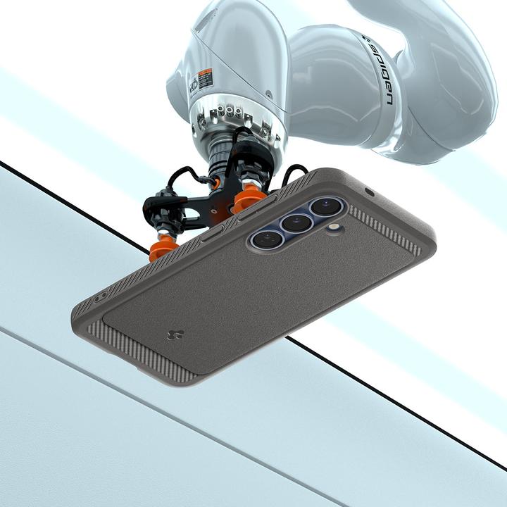 Image du produit Spigen Rugged Armor Mag MagSafe Hülle für Samsung Galaxy S25 – grau (Samsung Galaxy S25)