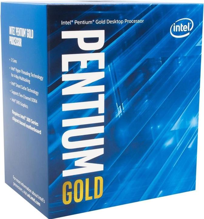 Image du produit Intel Pentium G6400 (LGA 1200, 4 GHz, 2 -Core)
