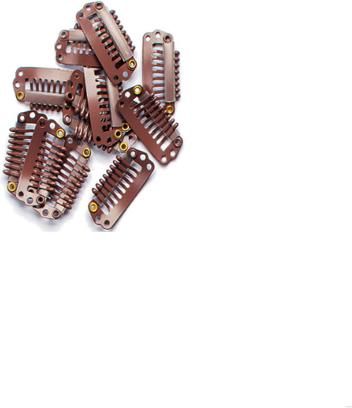 Immagine prodotto Seiseta Clip di metallo marrone 12 pezzi. (Marrone)
