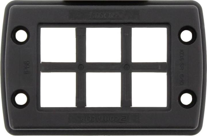 Immagine prodotto Conta-Clip KDS set 6/10 BK Boccola per cavo Poliammide 6.6 Nero 1 pz. (Foro cavo, 10.60 cm)