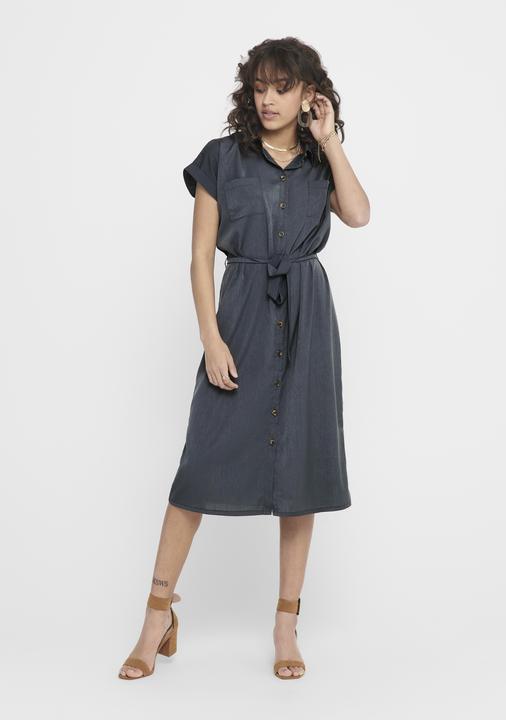 Image du produit Only Robe chemisier avec ceinture à nouer (42)