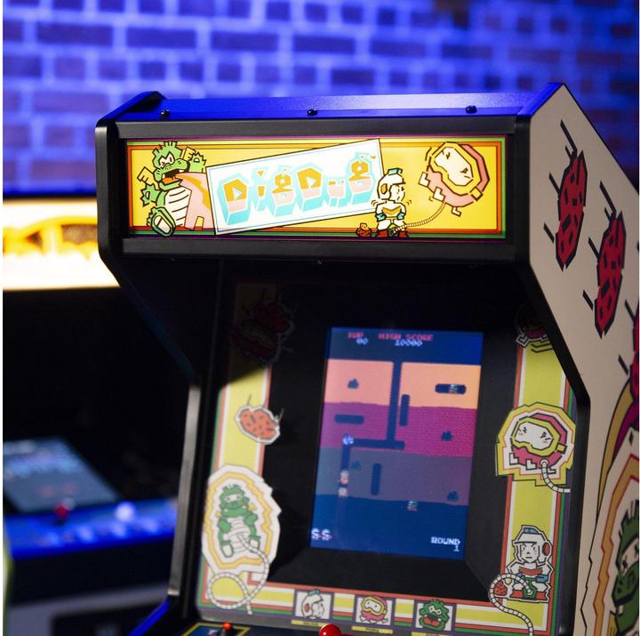 Actual product image Numskull Quarter Scale Arcade Cabinet - Dig Dug