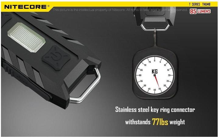 Immagine prodotto Nitecore Pollice (7.40 cm, 85 lm)