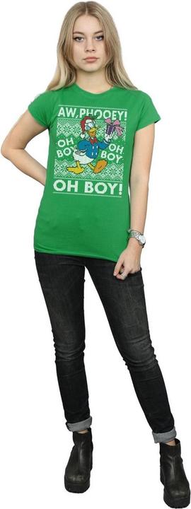 Produktbild Disney Donald Duck Christmas Fair Isle TShirt (XL)