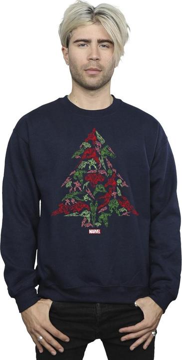 Immagine prodotto Avengers Christmas Tree Felpa Uomo (S)
