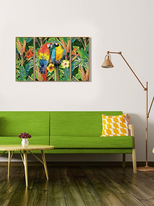 Immagine prodotto Schipper Pittura per numeri Pappagalli nella foresta pluviale