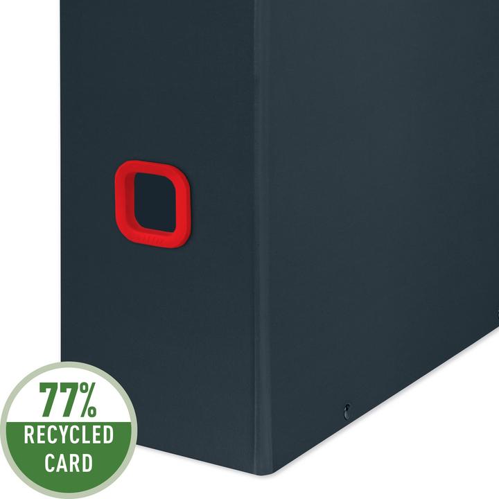 Actual product image Leitz Click & Store Cosy magazine file, A4, hardboard, grey Hardboard with PP film, assembled by means of (A4)