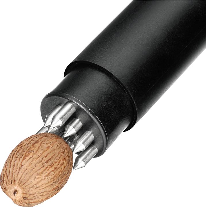Produktbild WMF Muskatmühle Muskatnuss Mühle mit Aufbewahrungsfach 16,5cm Top Tools Edelstahl (Muskatnuss)