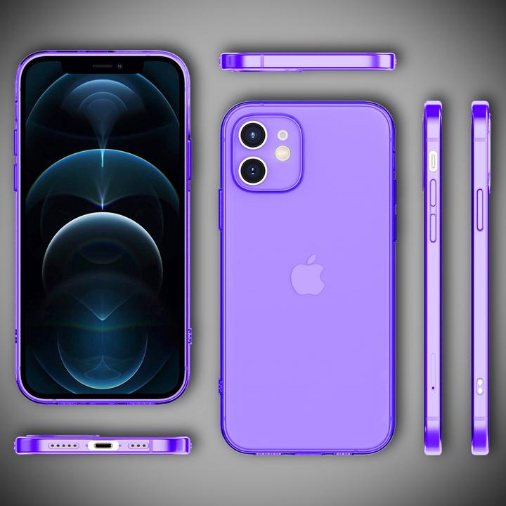 Produktbild Nalia Klare Neon Handyhülle (Apple iPhone 12)