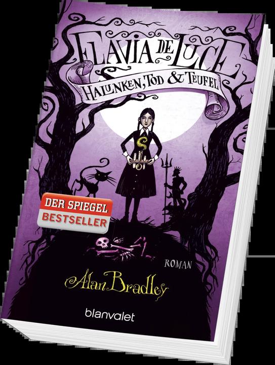 Actual product image Flavia de Luce 3 - Halunken, Tod und Teufel (German, Alan Bradley, 2012)