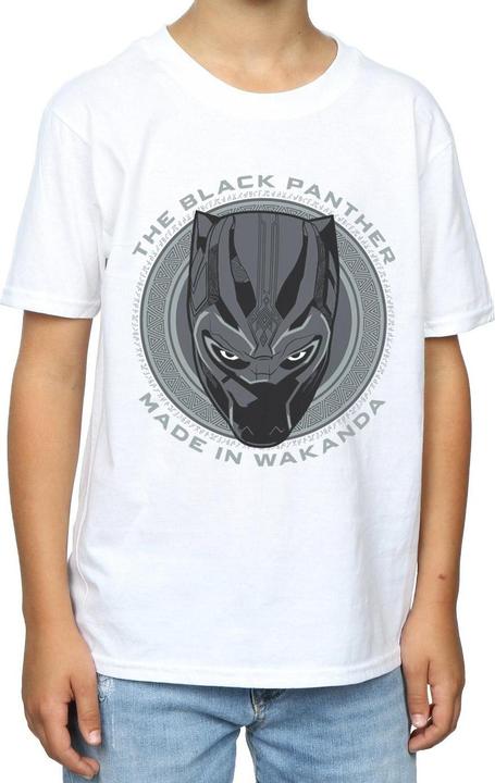 Image du produit Black T-shirt en coton Made In Wakanda pour garçons (140, 146)