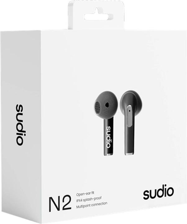 Actual product image Sudio Ecouteur Sans Fil N2 Noir (ANC, 7 h, Cable)