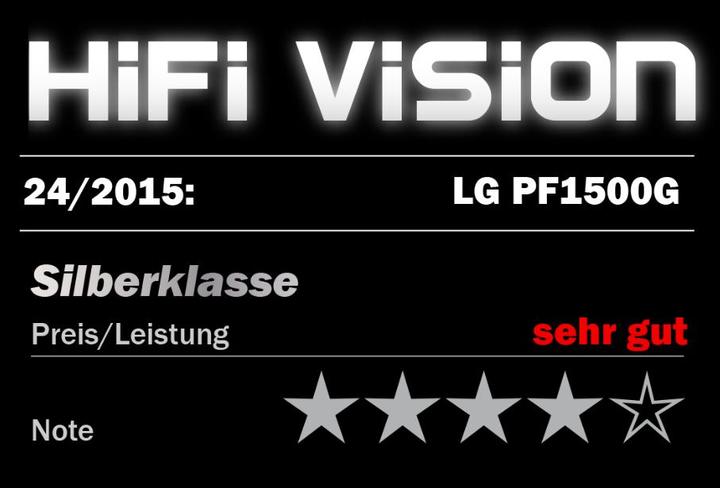 Immagine prodotto LG Pf1500g (Full HD, 1400 lm, 1.4:1)