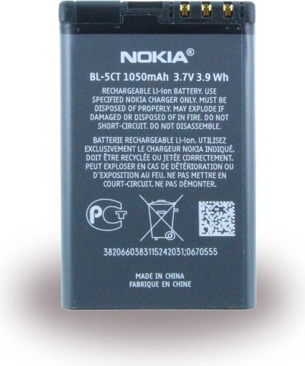 Actual product image Nokia BL-5CT 02705N2
