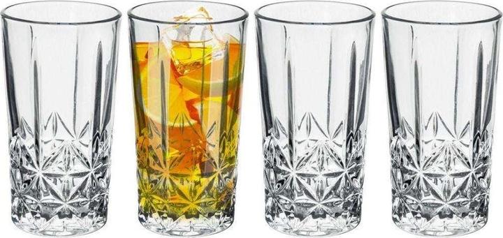 Immagine prodotto Excellent Houseware Elegante set di bicchieri, set di 4, set di 4, look cristallo, 300 ml ciascuno (0.30 l, 4 x)