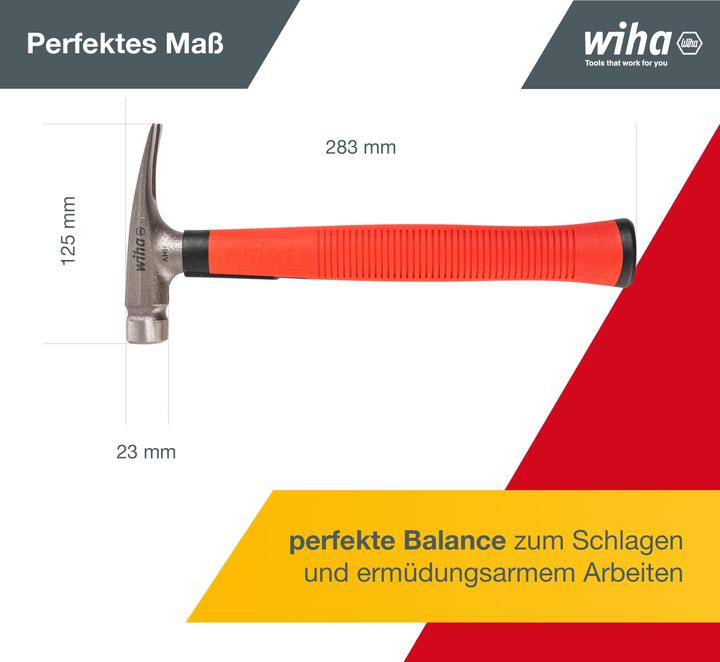 Actual product image Wiha Electrician Hammer (300 g)