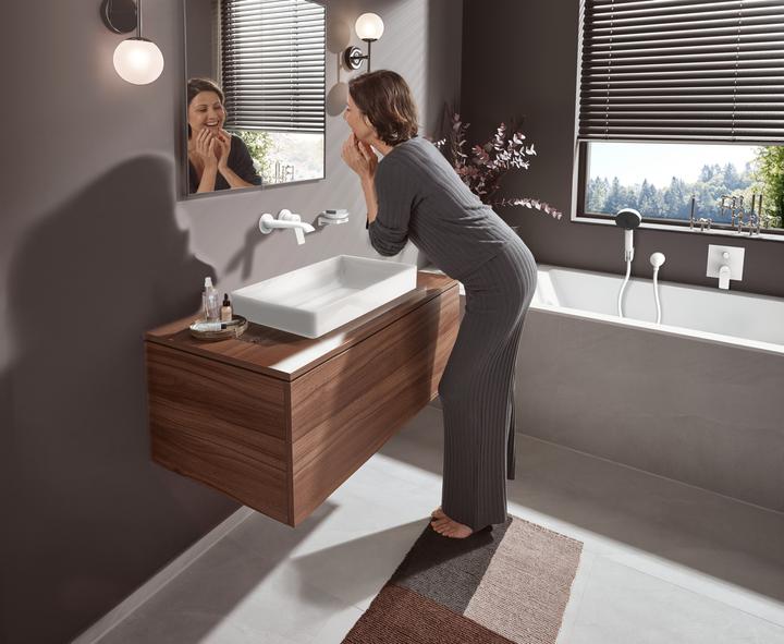 Produktbild hansgrohe HG Fertigmontageset VIVENIS f Unterputz-2-Loch-Waschtischarmatur mat