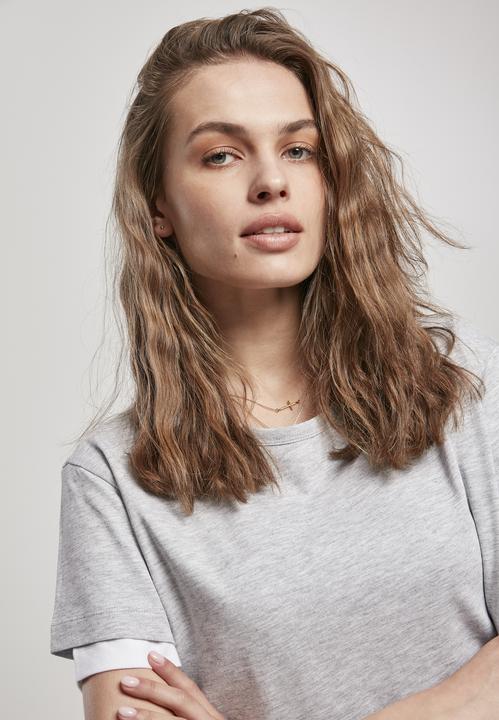 Image du produit Urban Classics Tee-shirt complet à double épaisseur pour femmes (M)