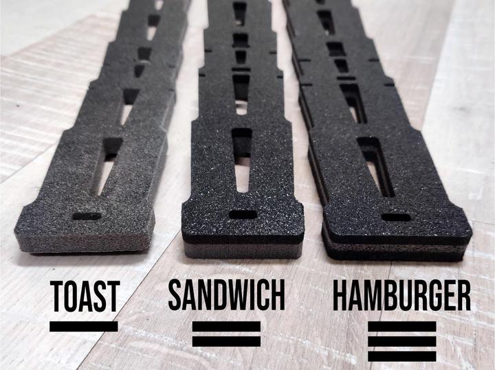 Actual product image Huck Norris Tire insert Meganorris Hamburger, width 60 mm