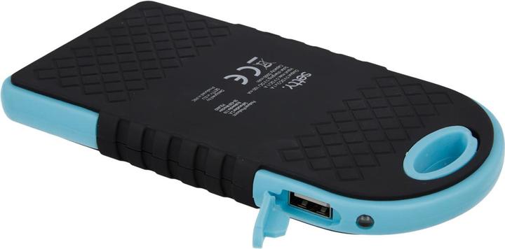 Actual product image Setty solar power bank 5000 mAh blue R (5000 mAh)