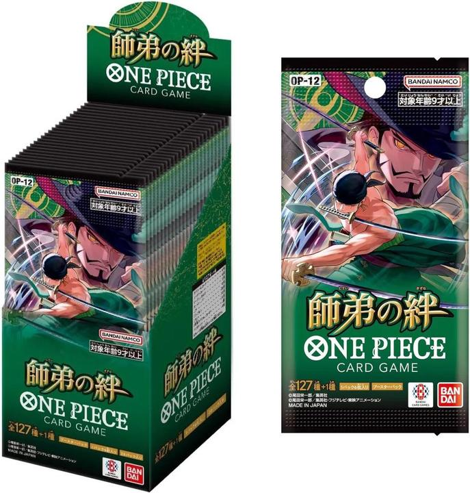 Immagine prodotto Bandai Bonds of Master and Disciple OP12 (Giapponese, Pacchetto Booster)