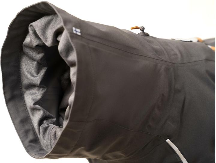 Actual product image Hurtta Mackintosh Mudventure Eco Dark grey, 55 cm (Dog raincoat)