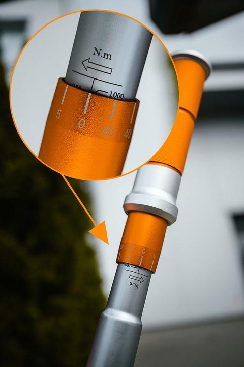 Actual product image Neo 3/4 inch torque spanner, 200-1000 NM (3/8", 1/4", 1/2", 200 Nm, 1000 Nm)