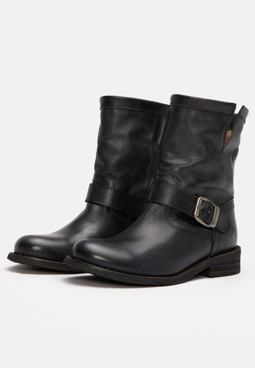 Actual product image Felmini GREDO 7176, the timeless and best-selling biker boot from, is made from soft leather. (37)