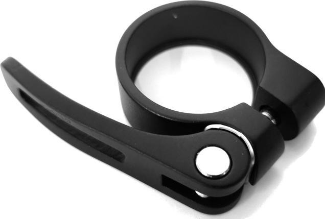 Bevato Sattelklemme 34.9mm Aluminium, Schnellspanner, schwarz