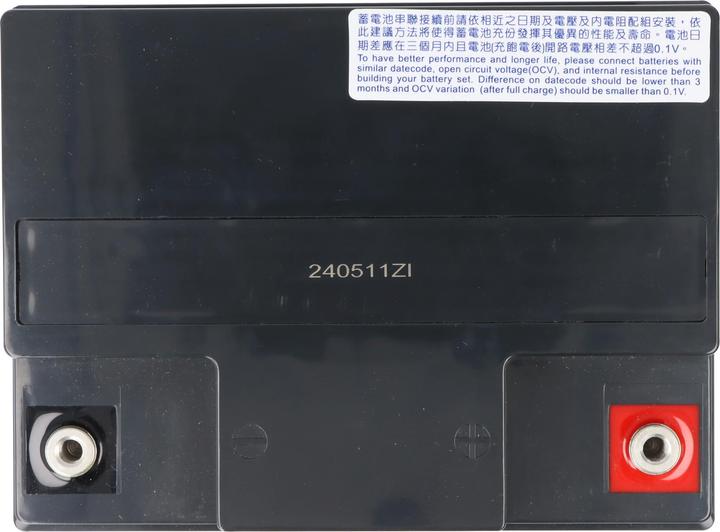 Actual product image Multipower Akku MP30-12C mit M6 Schraubanschluss (12 V, 30 Ah)