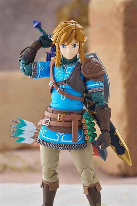Actual product image Good Smile Company The Legend of Zelda Tears of the Kingdom Figma Action Figure Link Tears of the Kingdom Ver. 15 cm