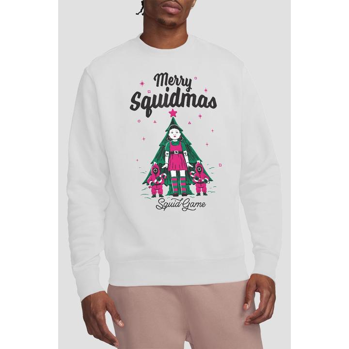 Produktbild Squid Game Merry Squidmas Sweatshirt (L)
