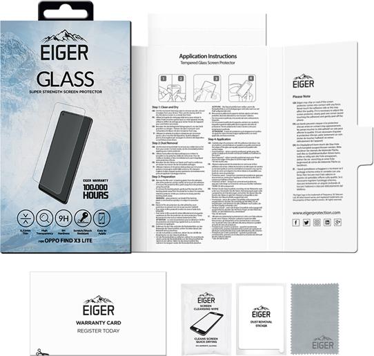 Produktbild Eiger Mountain Glass Clear (1 Stück, Oppo Find X3 Lite)